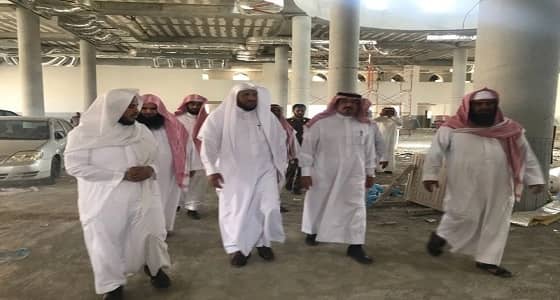 الناصر يتفقد إدارة المساجد والمكتب التعاوني وجمعية تحفيظ القرآن الكريم بالحريق