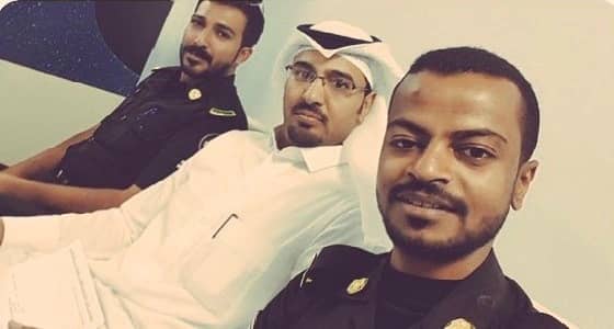 في موقف إنساني..911 ترسل رجلي أمن للتبرع لمواطن بالدم