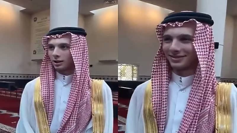 فيديو.. "أرجنتيني يهودي" يعتنق الإسلام ويغرم بالزي السعودي