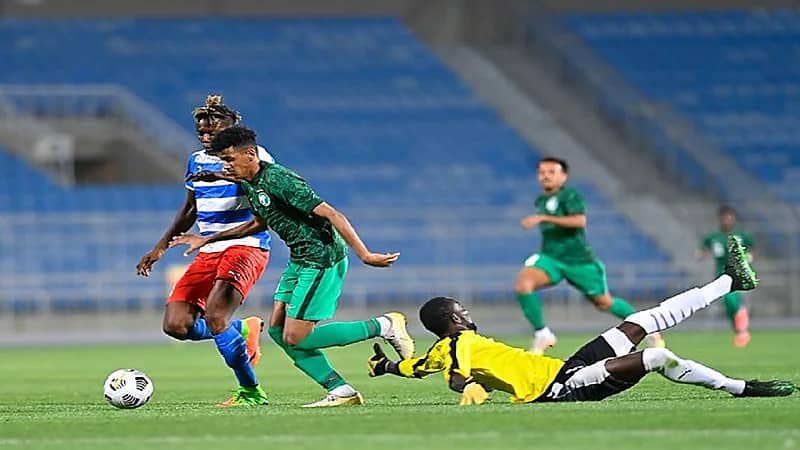 الأخضر تحت 23 عاما يهزم ليبيريا بثلاثية وديًّا