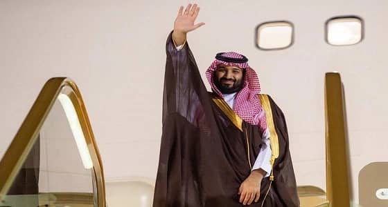 سمو ولي العهد يغادر جمهورية كوريا