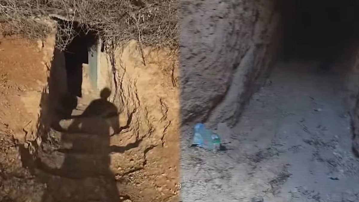 اكتشاف سجن سري بعمق 40 مترا تحت أرض زراعية في سوريا..فيديو