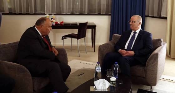 مصر وفلسطين تبحثان تطورات الأوضاع في الأراضي المحتلة