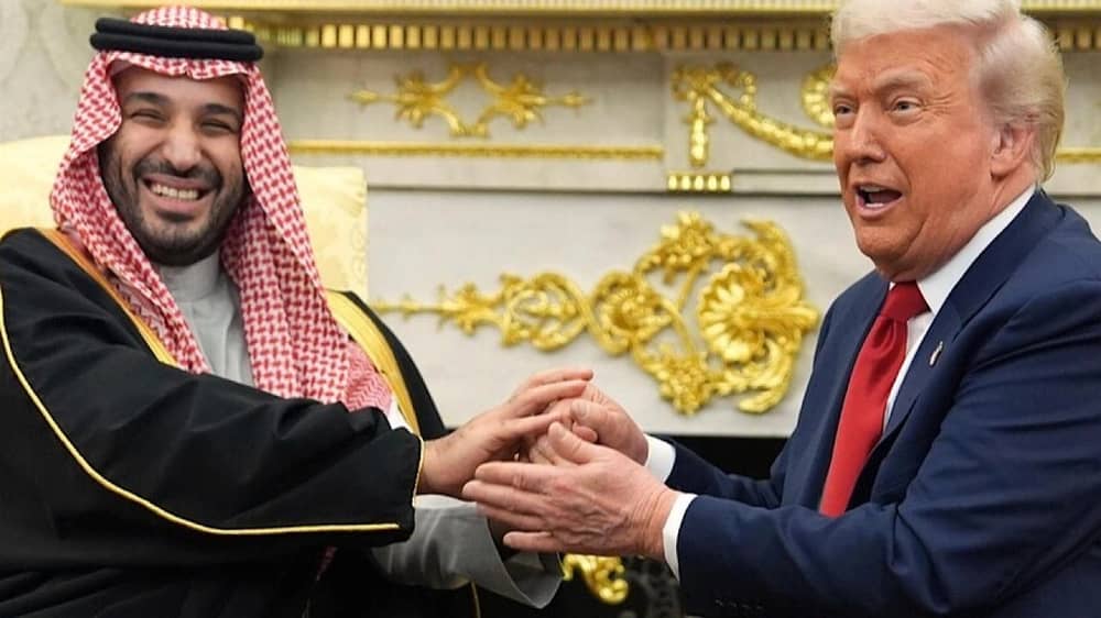 ولي العهد يوجه الشكر للرئيس ترامب على حفاوة الاستقبال: نشعر وكأننا في بيتنا.. فيديو