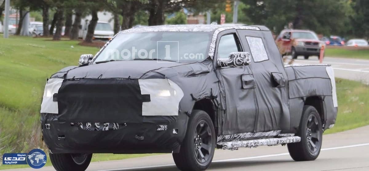 الصور الأولى لشاحنة بيك أب رام 1500 القادمة 2019 ترصد أثناء اختبارها