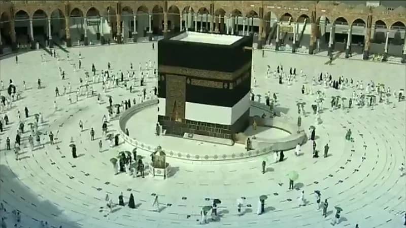 ‏ بالفيديو.. تحديد عدة أبواب لدخول الحجاج لصحن المطاف