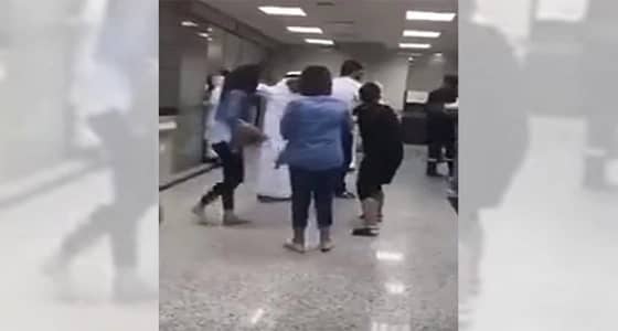 سعودية تتورط في مشاجرة جماعية بالكويت