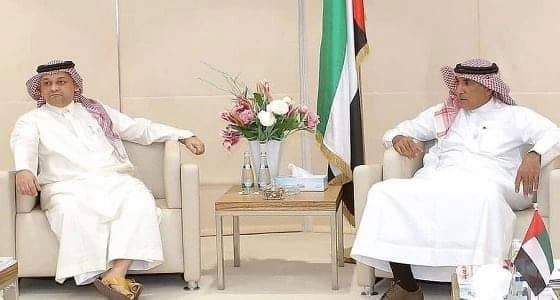رئيس الرياضة الإماراتية يستقبل عادل عزت لمناقشة ملف ترشحه للاتحاد الآسيوي