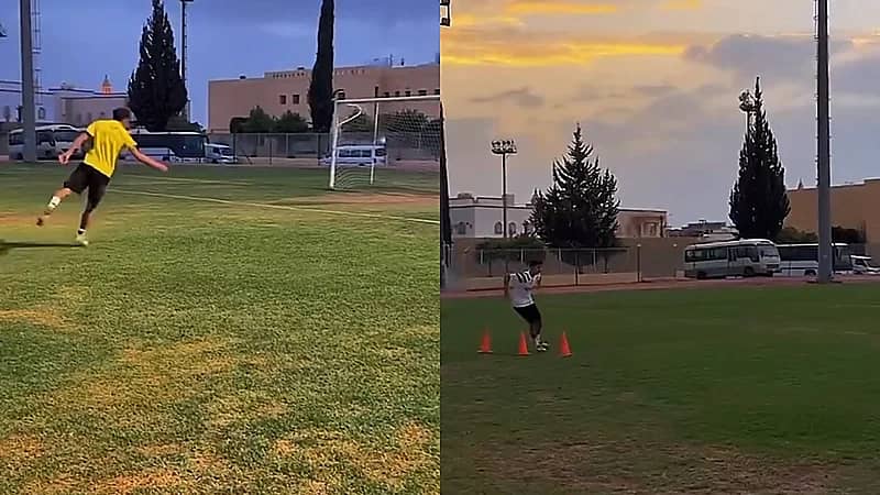 نجل ياسر القحطاني يكرر تألق والده ويخطف الأنظار بأهدافه .. فيديو