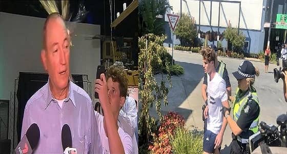 بالفيديو.. أول تعليق لـ " فتى البيضة " بعد ضربه السيناتور الأسترالي