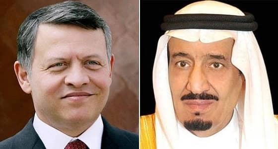 ملك الأردن يهنئ خادم الحرمين بقدوم شهر رمضان المبارك هاتفيًا