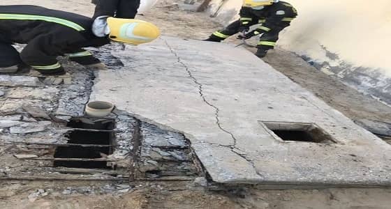 انتشال جثة طفل سقط في غرفة صرف صحي بـ " هجرة الدغيمية "