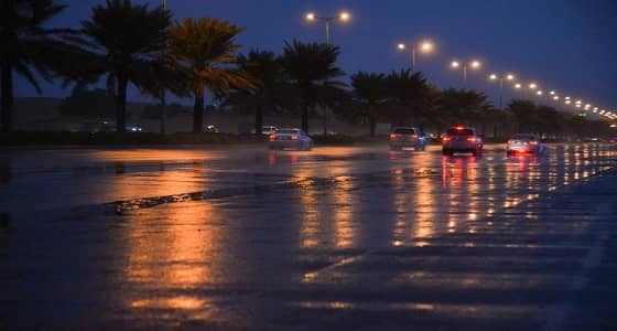 أمطار على منطقة القصيم