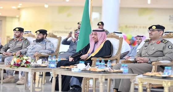 وكيل إمارة تبوك يدشن المعرض المصاحب للحملة التوعوية أمنكم وسلامتكم هدفنا 