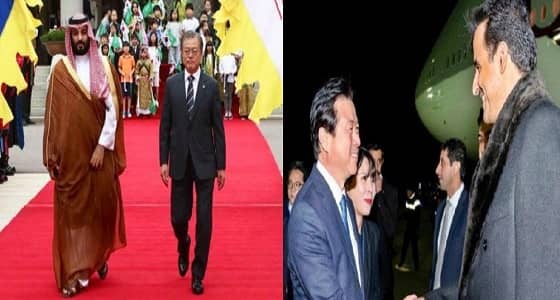 الاحتفاء بسمو ولي العهد في كوريا يكشف حقيقة قطر الدولية
