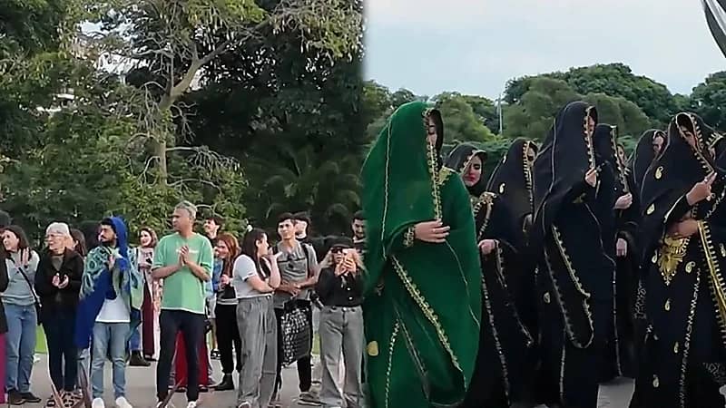 عروض شعبية سعودية في حدائق ⁧‫الأرجنتين‬⁩ ضمن فعاليات ⁧‫معرض بوينس آيرس.. فيديو