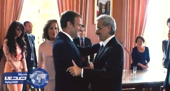 بالفيديو.. ماكرون يستقبل الوليد بن طلال بقصر الإليزيه