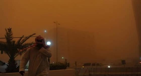 تنبيه لأهالي 8 مناطق من رياح مثيرة للأتربة تستمر حتى المساء