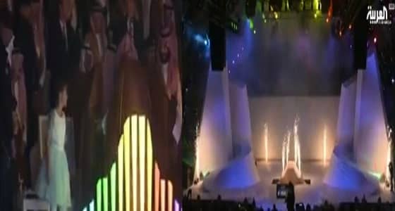 بالفيديو.. ألعاب ضوئية وعروض نارية في حفل افتتاح القدية