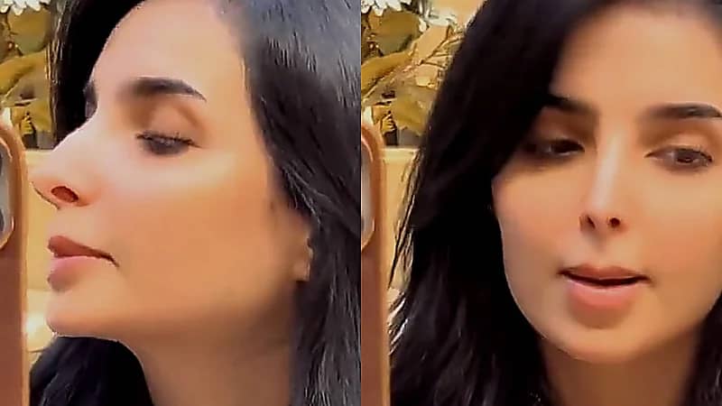 فزع صالحة القحطاني بعد مناداة زوجها سعيد لها.. فيديو