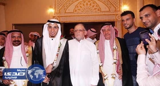 بالصور.. إسلام سراج يحتفل بحفل زفافه بجدة