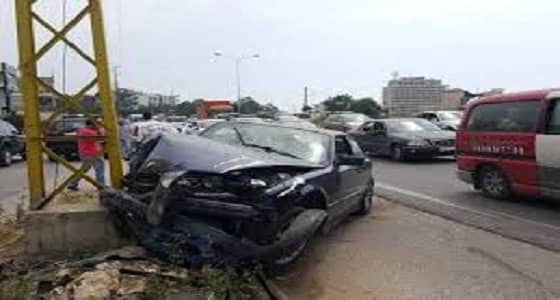 وفاة شخص إثر اصطدام مركبة بعمود إنارة في العاصمة المقدسة