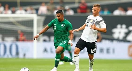 الشوط الأول.. شباك الأخضر تستقبل ثنائية بمساعدة هوساوي أمام ألمانيا