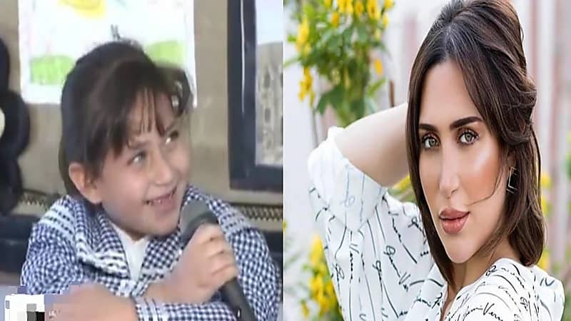 ظهور نادر للدكتورة خلود وهي طفلة .. فيديو