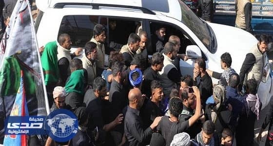 بالفيديو.. استقبال شعبي لـ " الصدر " قادما من المملكة