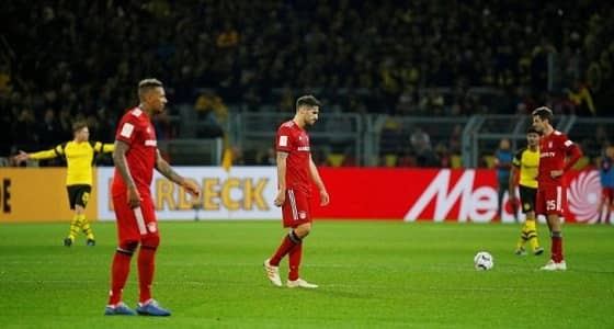 بروسيا دورتموند يفوز على بايرن ميونخ في الدوري الألماني