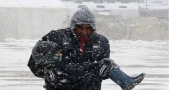 ارتفاع حصيلة السوريين اللاجئين قضوا بردا بلبنان إلى 15 شخصا
