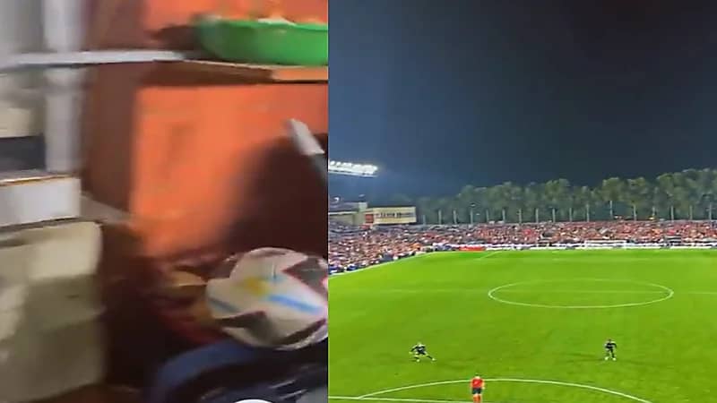 شاهد.. نجم ريال مدريد يسجل هدفا في "بلكونة"