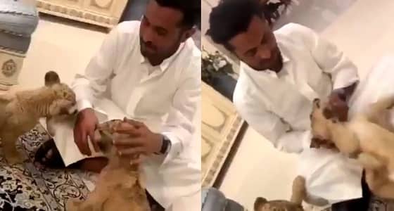 بالفيديو.. الأمير محمد بن فيصل لأشبال الأسود: هلا بجوميز