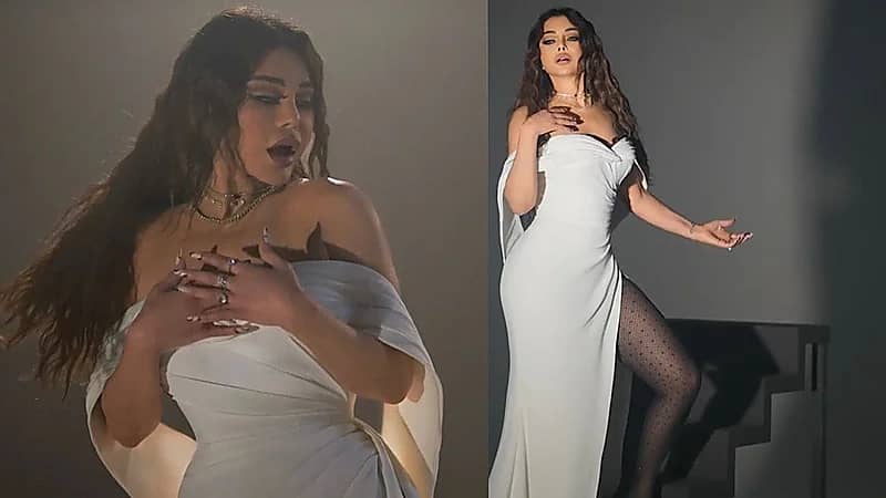 هيفاء وهبي تتغزل بجمهورها بإطلالة جريئة والأخير يرد : استري نفسك .. صور