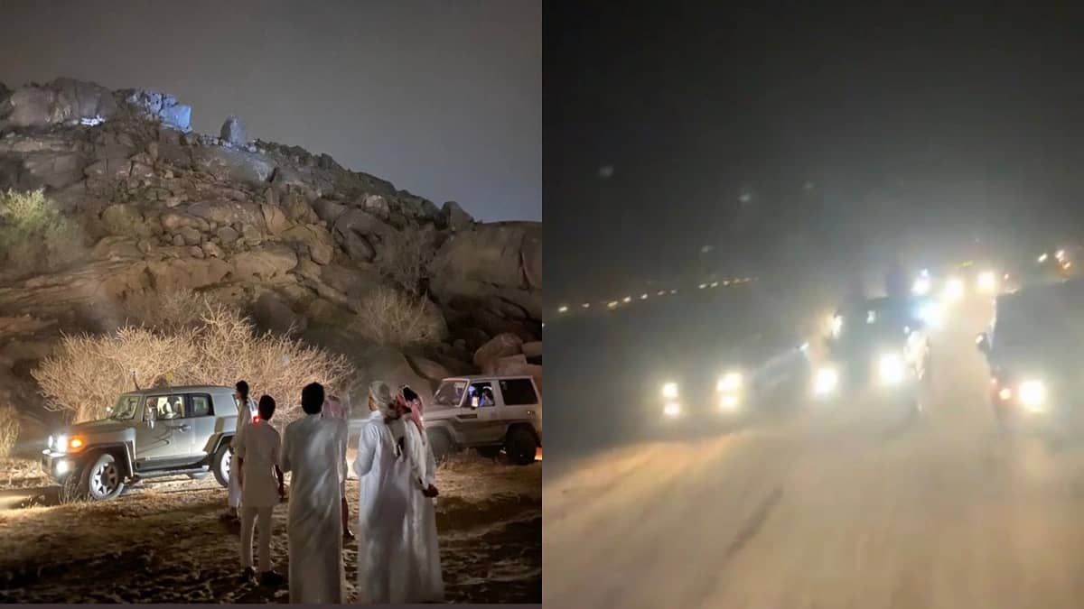 بالفيديو..استمرار البحث عن مفقودة نجران حتى اللحظة