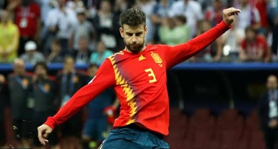 بيكيه يعتزل اللعب الدولي.. رسميا