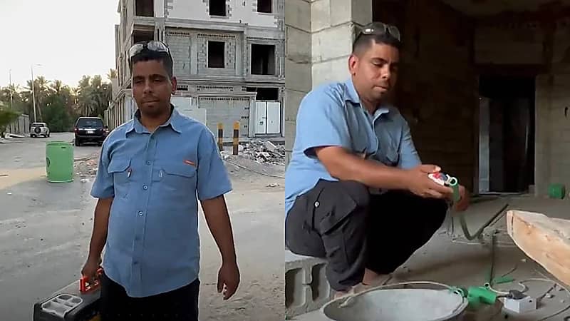 شاب من الأحساء يحترف السباكة ويكشف سبب عمله في هذا المجال .. فيديو