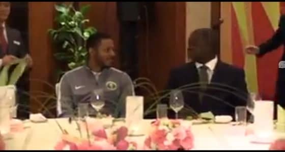 بالفيديو.. حفل عشاء للمنتخبات المشاركة في بطولة كأس آسيا تحت 23