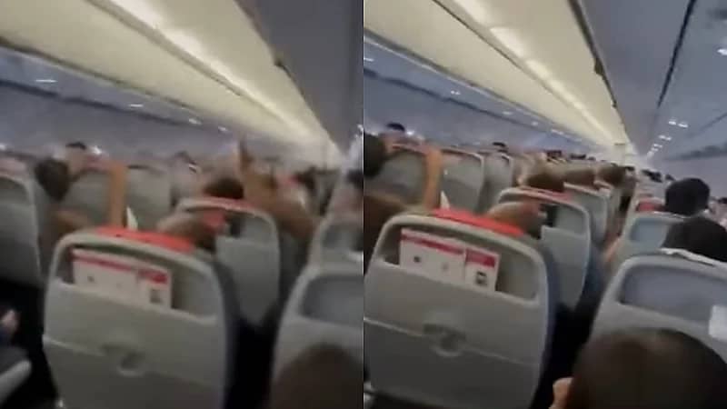 صرخات وهلع في الأجواء: طائرة باكستانية تهبط بسلام بعد عاصفة عنيفة .. فيديو