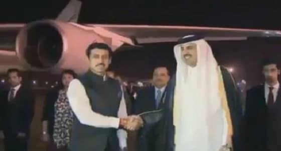 استقبال مهين لـ " تميم " في الهند قبل إحتفائهم بـ " ولي العهد " في زيارة مماثلة