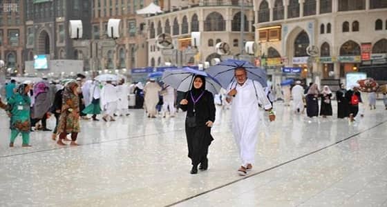 الأرصاد تنشر نصائح للحجاج وقت هطول الأمطار الرعدية