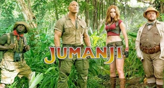 فيلم جومانجي يحقق 9 أضعاف ميزانيته فى 6 أسابيع فقط