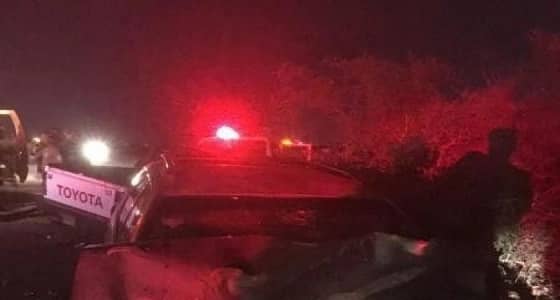 حادث مروري شنيع بطريق صبيا العدايا