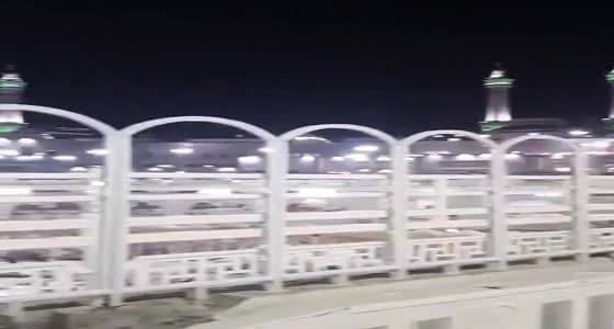 بناء سور في سطح المسجد الحرام لحماية المصلين