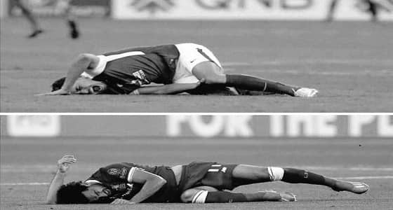 إصابة محمد صلاح تعيد الأذهان للاعب البرازيلي " إدواردو "