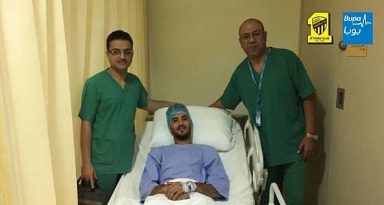 « الخضير » يجري جراحة الرباط الصليبي بنجاح