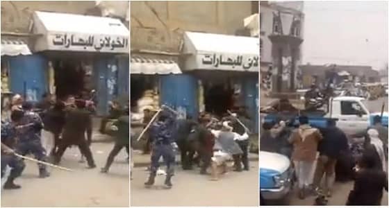 بالفيديو.. لحظات طرد الحوثيين من صنعاء
