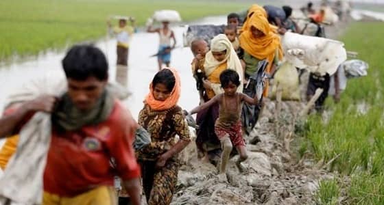 آلاف " الروهينجا " يفرون من قطاع حدودي لبحث إعادة توطينهم
