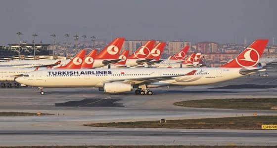 الخطوط الجوية التركية الأكثر نشاطًا مع إسرائيل بـ 46 رحلة إسبوعيًا