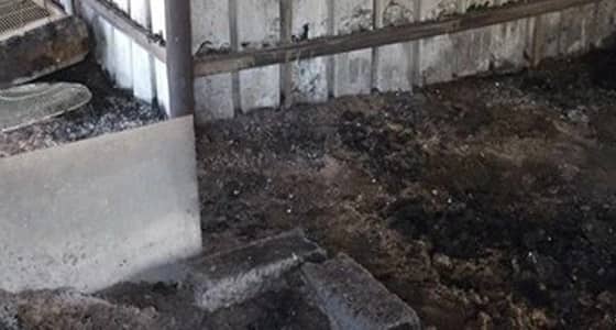 مصرع معمر في حريق بمحافظة يدمة